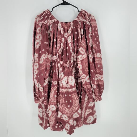 Ulla Johnson Handmade Syrah Shibori Martine Mini Dress 2 - Picture 7 of 13
